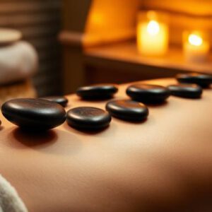 Masaje con Piedras Calientes